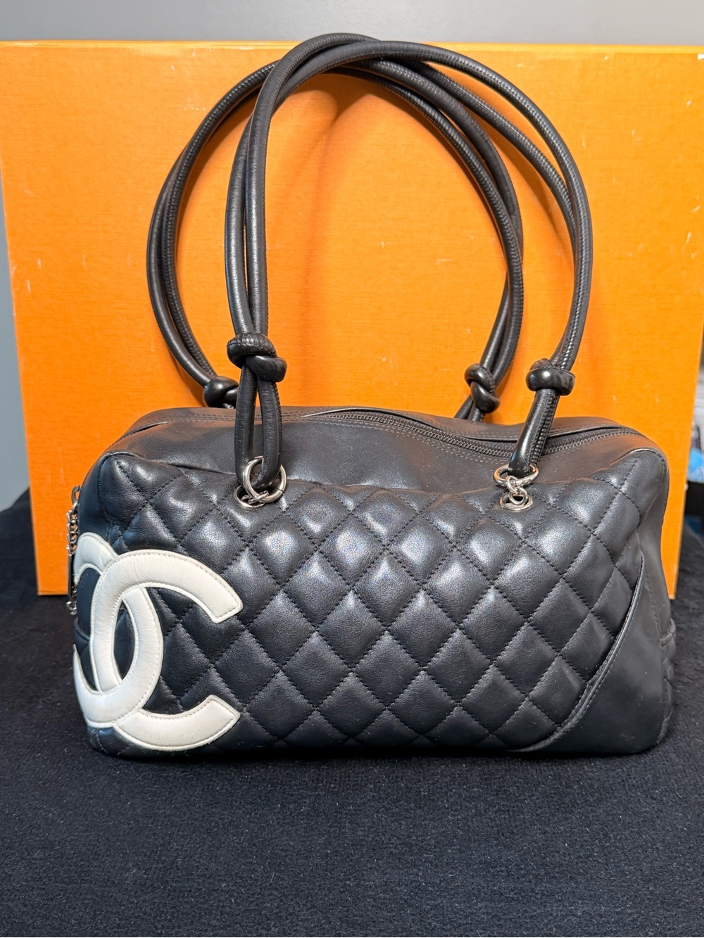 CHANEL Chanel Cambon Ligne Bowling Bag